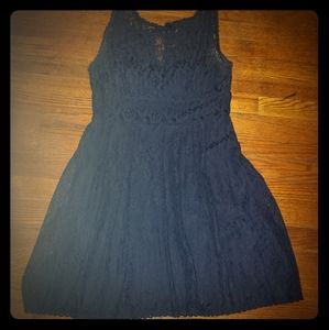 Navy blue dress